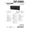 SONY DVPCX995V Service Manual