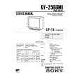 SONY KV2566MI Service Manual