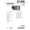 SONY ICFB200 Service Manual
