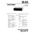 SONY XR-A55 Service Manual