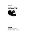 SONY BVW-200P VOLUME 2 Service Manual