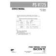 SONY PSV725 Service Manual