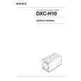SONY DXC-H10 Service Manual