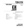 SONY TCM-373V Service Manual