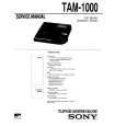 SONY TAM-1000 Service Manual