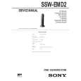 SONY SSWEMD2 Service Manual