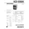 SONY HCDVX90AV Service Manual