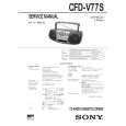 SONY CFDV77S Service Manual