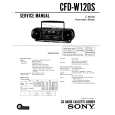 SONY CFDW120S Service Manual