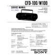 SONY CFD100 Service Manual