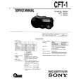 SONY CFT-1 Service Manual