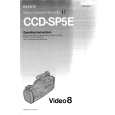 SONY CCDSP5E Owners Manual
