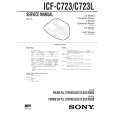SONY ICFC723/L Service Manual