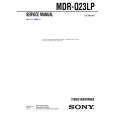 SONY MDRQ23LP Service Manual