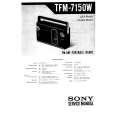 SONY TFM-7150W Service Manual