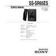 SONY SS-SR65ES Service Manual