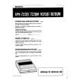 SONY VPH722Q1 Owners Manual