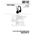 SONY SRFH2 Service Manual