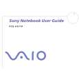 SONY PCG-VX71P VAIO Owners Manual