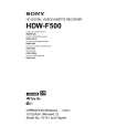 SONY HKDV-507 Owners Manual