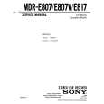 SONY MDR-E817 Service Manual