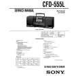 SONY CFD555L Service Manual