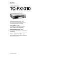 SONY TC-FX1010 Owners Manual