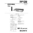 SONY DVP-S350 Owners Manual