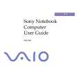 SONY PCG-X29 VAIO Owners Manual