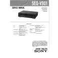 SONY SEQV901 Service Manual