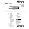 SONY XM-4045 Service Manual