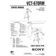 SONY VCT-760RM Service Manual