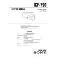SONY ICF-790 Service Manual