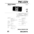 SONY PMC222V Service Manual