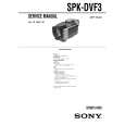 SONY SPKDVF3 Service Manual