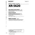 SONY XR-5620 Owners Manual