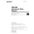SONY CDXL300 Owners Manual