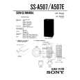 SONY SSA507 Service Manual