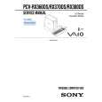 SONY PCVRX360DS Service Manual