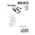 SONY MDR-NC10 Service Manual