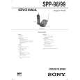 SONY SPP98/99 Service Manual