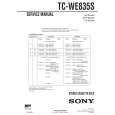 SONY TCWE835S Service Manual