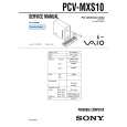 SONY PCVMXS10 Service Manual
