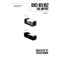 SONY DXC-102 Service Manual