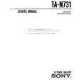 SONY TA-N731 Service Manual