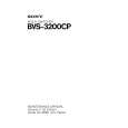 SONY BVS3200CP VOLUME 2 Service Manual
