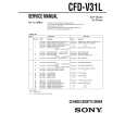 SONY CFDV31L Service Manual