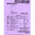 SONY PCV-240 Service Manual