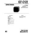 SONY ICF-C122 Service Manual