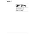 SONY DPPSV77 Service Manual